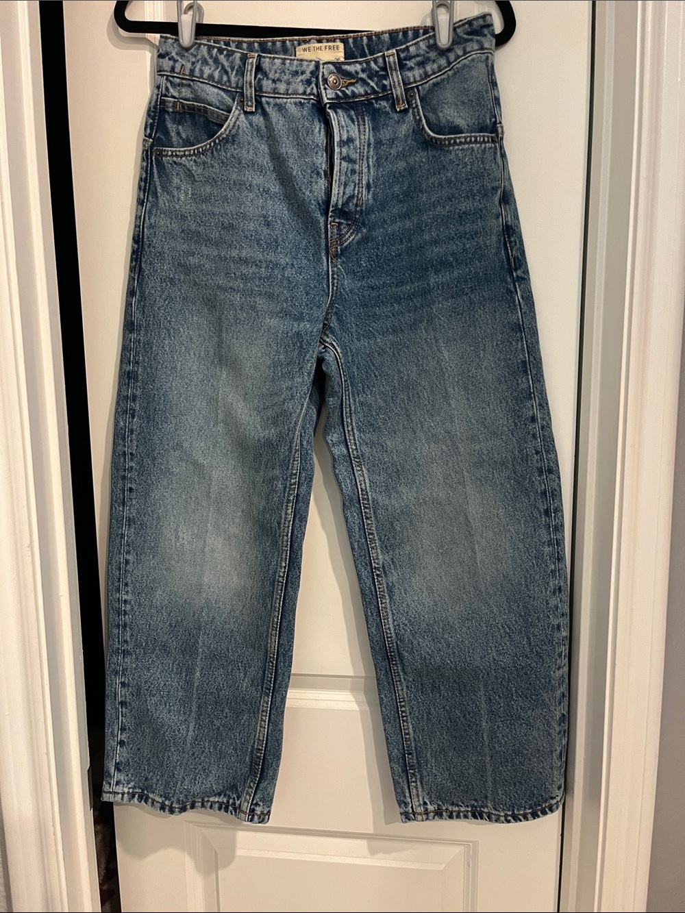 We The Free Light Blue Straight-Leg Men's Jeans